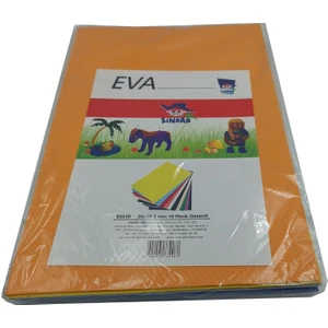 Sinbad Desenli Eva 10 Renk Karışık