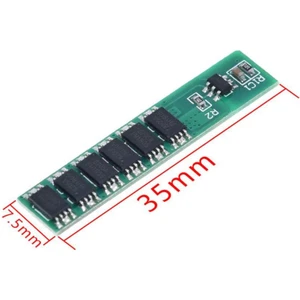 Hobi Mekatronik 1s 15A Bms 3.7 V 18650 Lityum Lipo Pil Şarj Koruma Modülü