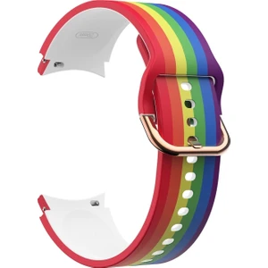 Samsung Galaxy Watch4 Için / Watch4 Klasik Silikon Kayışı (Yurt Dışından)