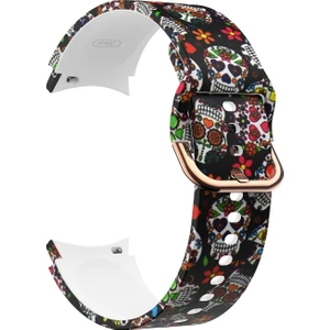 Samsung Galaxy Watch4 Için / Watch4 Klasik Silikon Kayışı (Yurt Dışından)