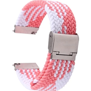 Galaxy Watch 4 20MM Için Naylon Örgülü Metal Toka Kayışı (Yurt Dışından)