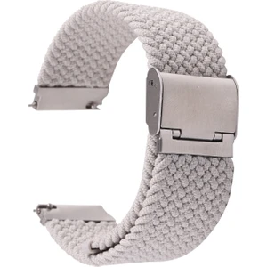Galaxy Watch 4 20MM Için Naylon Örgülü Metal Toka Kayışı (Yurt Dışından)