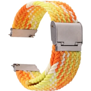 Galaxy Watch 4 20MM Için Naylon Örgülü Metal Toka Kayışı (Yurt Dışından)