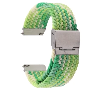 Galaxy Watch 4 20MM Için Naylon Örgülü Metal Toka Kayışı (Yurt Dışından)