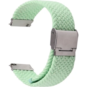 Galaxy Watch 4 20MM Için Naylon Örgülü Metal Toka Kayışı (Yurt Dışından)