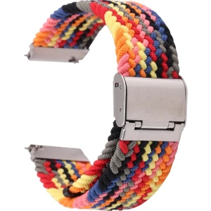 Galaxy Watch 4 20MM Için Naylon Örgülü Metal Toka Kayışı (Yurt Dışından)