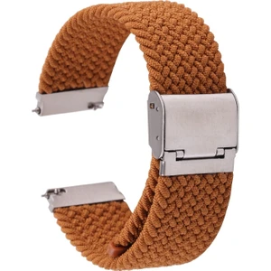 Galaxy Watch 4 20MM Için Naylon Örgülü Metal Toka Kayışı (Yurt Dışından)