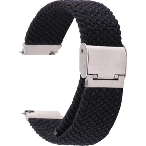 Galaxy Watch 4 20MM Için Naylon Örgülü Metal Toka Kayışı (Yurt Dışından)