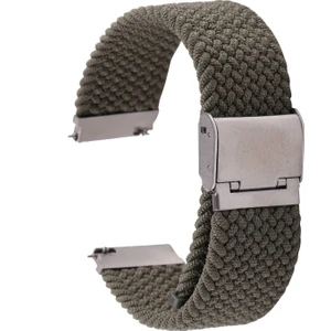 Galaxy Watch 4 20MM Için Naylon Örgülü Metal Toka Kayışı (Yurt Dışından)