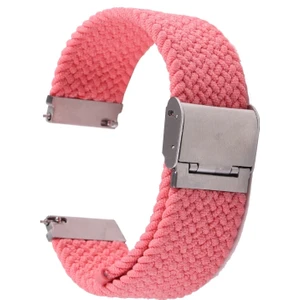 Galaxy Watch 4 20MM Için Naylon Örgülü Metal Toka Kayışı (Yurt Dışından)