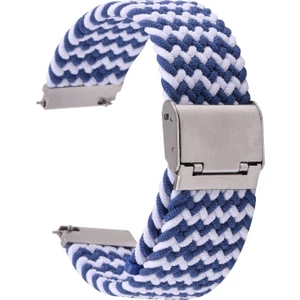 Galaxy Watch 4 20MM Için Naylon Örgülü Metal Toka Kayışı (Yurt Dışından)