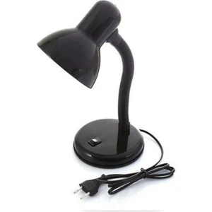 Spiralli Retro Öğrenci Çalışma Masa Lambası (Siyah)