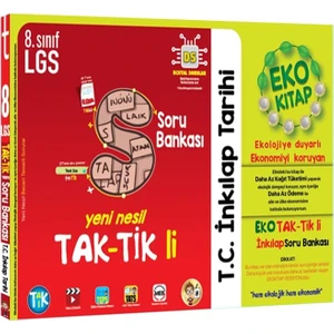 Tonguç Akademi 8. Sınıf EKO Taktikli T.C. İnkılap Tarihi ve Atatürkçülük Soru Bankası