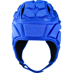 Rugby Kask Yumuşak Başlık Darbeye Kabuk Scrum Şapka Kaykay Koruyucu Guard Blue L