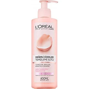 L'Oréal Paris Loreal Paris L'oréal Paris Değerli Çiçekler Temizleme Sütü Kuru Ve Hassas Ciltler, 400 ml