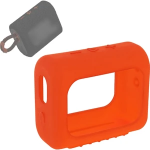 Puluz Jbl Go3 Için Karabinalı Silikon Kılıf Kırmızı  (Yurt Dışından)