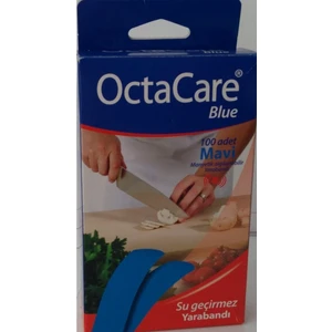 Octacare Blue Su Geçirmez Yara Bandı 100 Adet