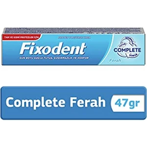 Complete Ferah Diş Protez Yapıştırıcı Krem 47 gr  Manuel Diş Fırçası