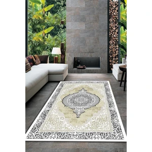 Woolly Halı Göbekli Vizon Halı Makinada Yıkanabilir Kaymaz Dot Taban - WL1197