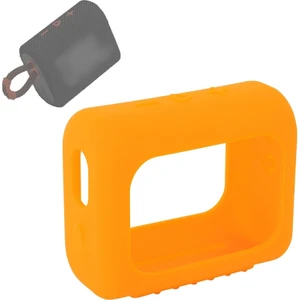 Puluz Jbl Go3 Için Karabinalı Silikon Kılıf Portakal  (Yurt Dışından)
