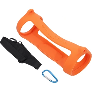 Puluz Jbl Charge 4 Için Taşınabilir Silikon Koruyucu Kapak Portakal  (Yurt Dışından)