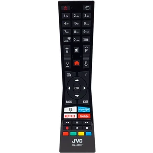 Jvc Vestel Rc A2 43100P RM-C3337 Uyumlu Video Tuşlu LCD LED Tv Kumandası Jvc Rm C3337