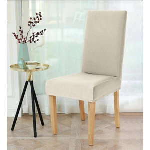 Elgeyar  likrali Sandalye Örtüsü, Sandalye Kılıfı, Lastikli ,standart (1 Paket 6 Adet)