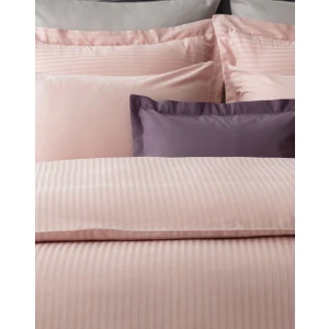 Sefaoğlu Tekstil King Size Pamuk Saten Nevresim Takım Pudra Pembe