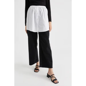 Gömlek Etek - Beyaz