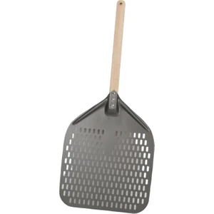 Alüminyum Alaşım Pizza Tornalama Peel Metal Küçük Mutfak Tedarik Gri