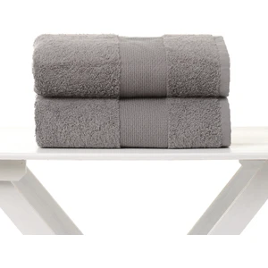 Koyu Gri 70X150 2'li Set Banyo Havlusu