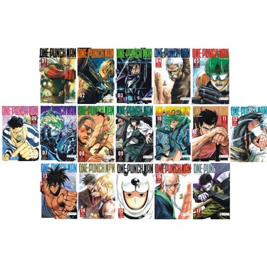 One-Punch Man 17 Kitap Full Manga Seti - One Kitabı ve Fiyatı