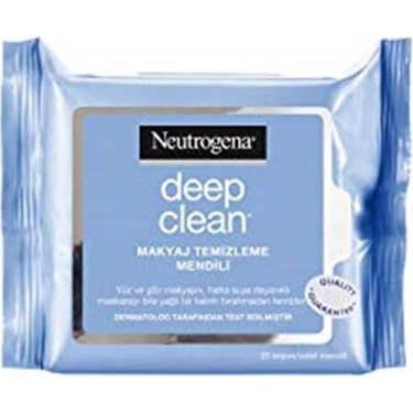 Neutrogena Deep Clean Makyaj Temizleme Mendili 25LIMakyaj Temizleme