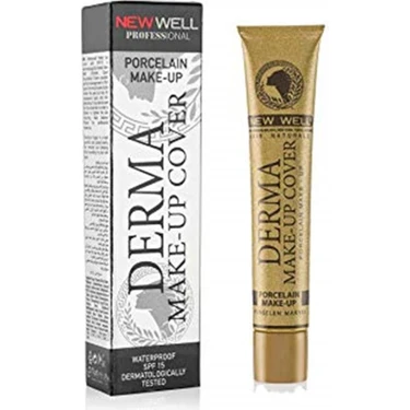 New Well Derma Make-Up Cover Foundation - Silver 