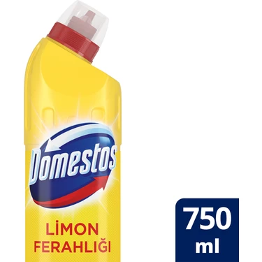 Domestos Çamaşır Suyu Yoğun Kıvamlı Formül Limon Ferahlığı Uzun Süreli Hijyen 750