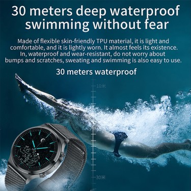 LIGE Smartwatch BW0196 Heart Rate Sports Fitness Smart Watch
