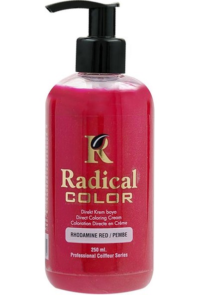 Radical Color Su Bazlı Saç Boyası 250 Ml Pembe