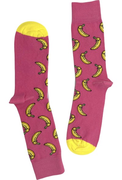 Black Arden Socks Tek Çift Eğlenceli Çorap 36-41 Numara T-0108