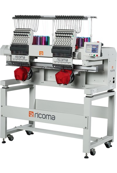 Ricoma MT-1202-7S Iki Kafa 12 Iğne Nakış Makinesikrc