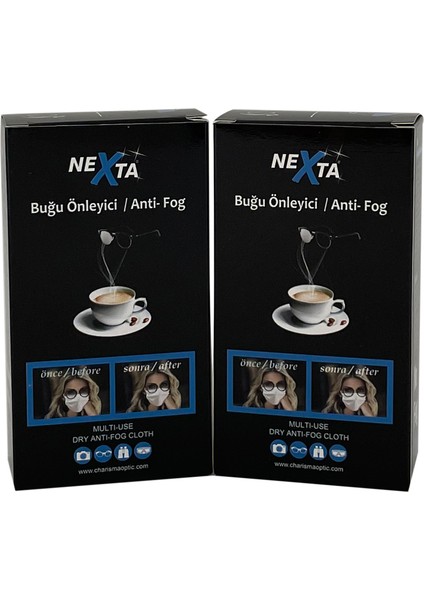 Buğu Önleyici Temizleme Seti 2li Paket