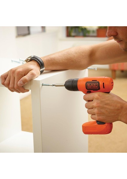 Black & Decker Bdcd8 7.2VOLT/1.5AH Li-Ion Akülü Vidalama