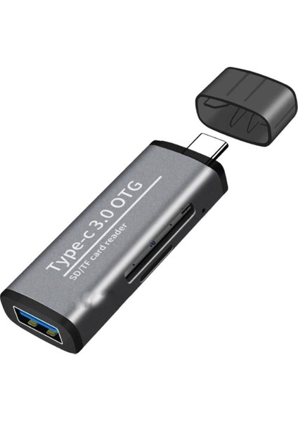 USB 3.0 Type-C Tf Sd Kart Okuyucusu