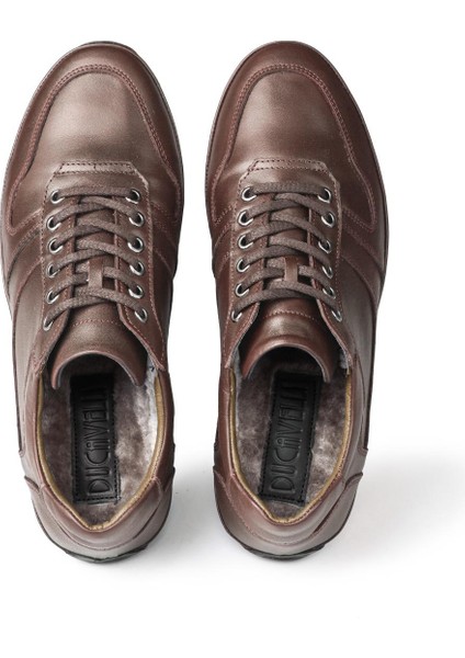 Lion Deri Peluş Kürklü Erkek Günlük Ayakkabı indirimleri