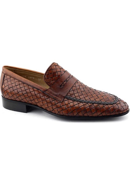 Fosco 2090 Erkek Klasik Ayakkabı-Taba Örgülü fiyatları