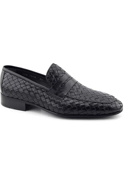 Fosco 2090 Erkek Klasik Ayakkabı-Siyah Örgülü fiyatları