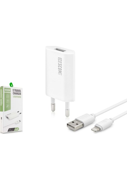 ESC505 IPHONE Şarj Set 1.1A Şarj Aleti
