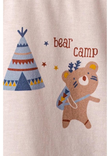 Bear Camp Erkek Bebek Mavi Tshirt AC21081 fiyatları
