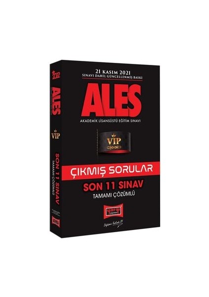 ALES Son 11 Sınav Tamamı Çözümlü Çıkmış Sorular