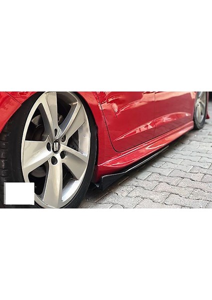 Mercedes C Serisi W204 2006-2014 Kulaklı Yan Marşpiyel Altı Lip Kısa 86 cm Piona Black