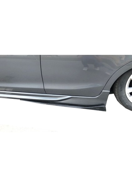 Mercedes C Serisi W204 2006-2014 Kulaklı Yan Marşpiyel Altı Lip Kısa 86 cm Piona Black